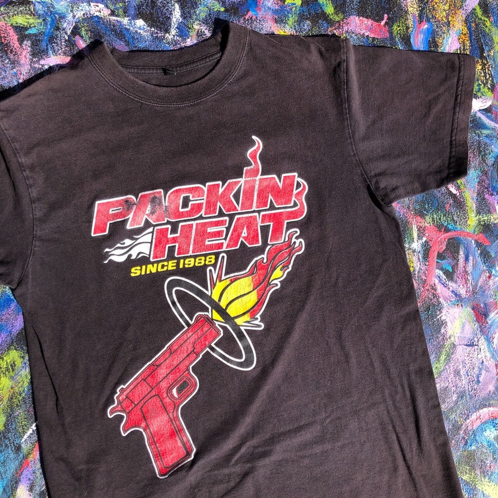 Miami Heat Packin Heat graphic tee
